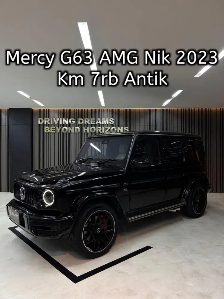 Mercedes-Benz AMG G63 2024 Hitam Mercy B7470 Km7rb Nik 2023
