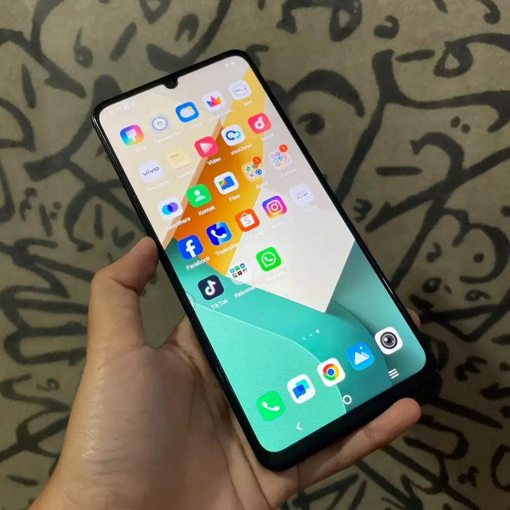 Vivo seri Y04S Black Original