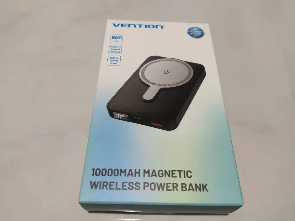 Wireless Power Bank 10000MAH Magnetic Vention