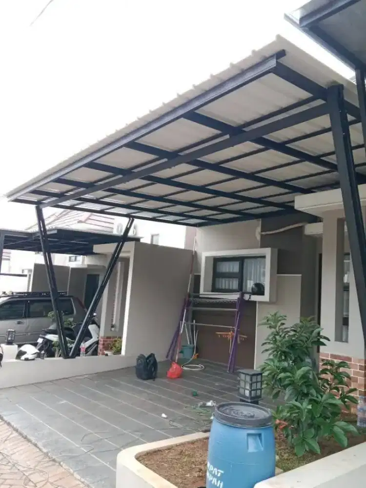 Kanopi bajaringan ganti atap rumah dll