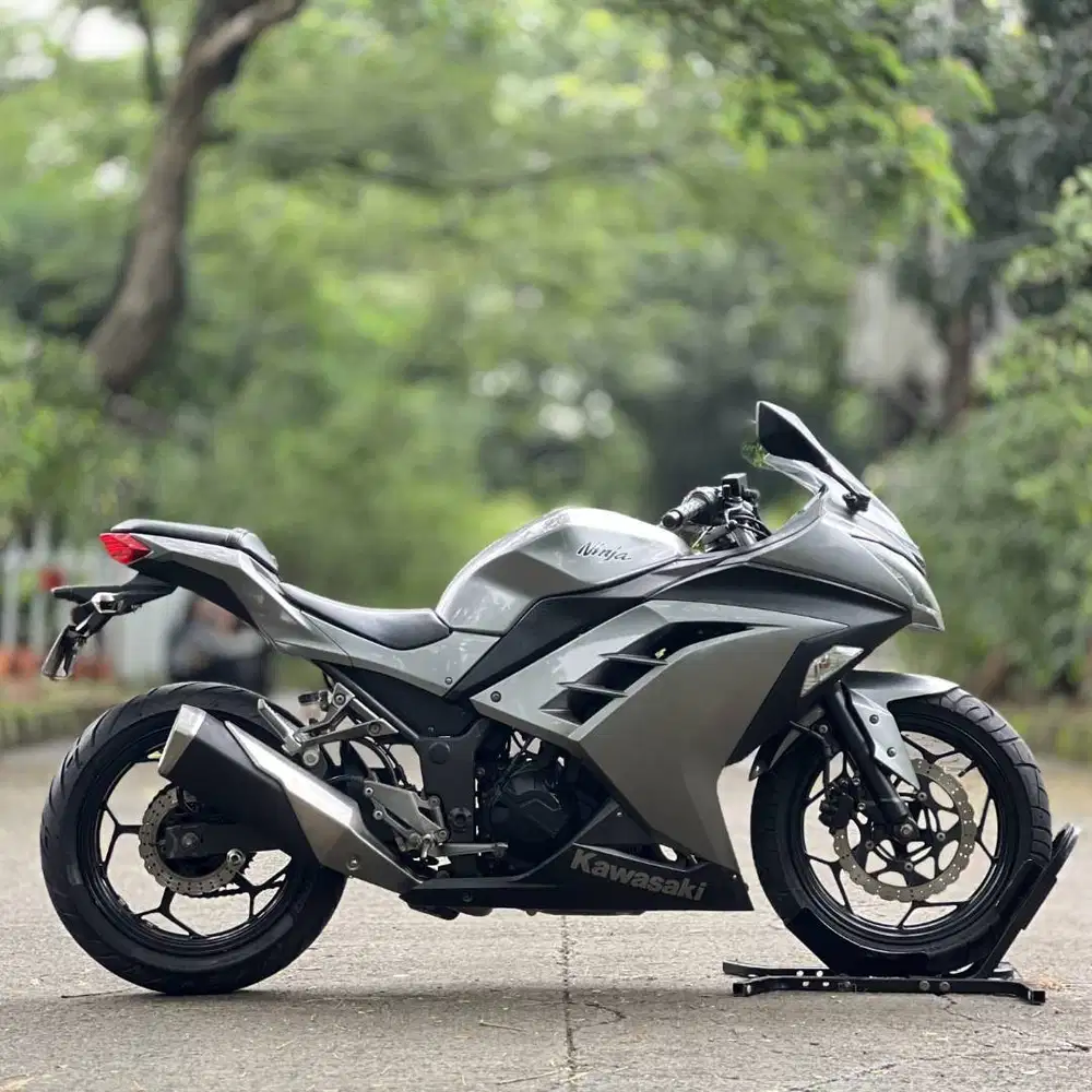 KAWASAKI NINJA 250 FI OLD 2014 GREY KM LOW PAJAK PANJANG NO MIINUS