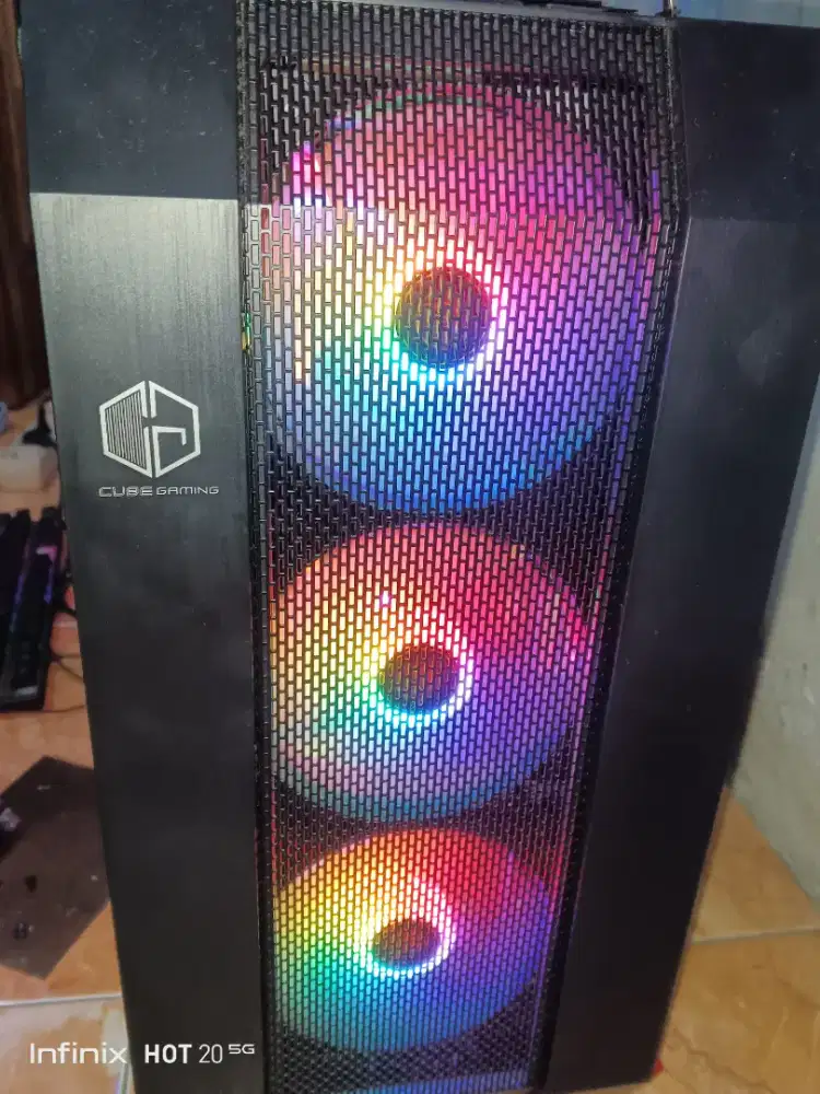 PC 1 set siap pakai buat gaming vga 2gb