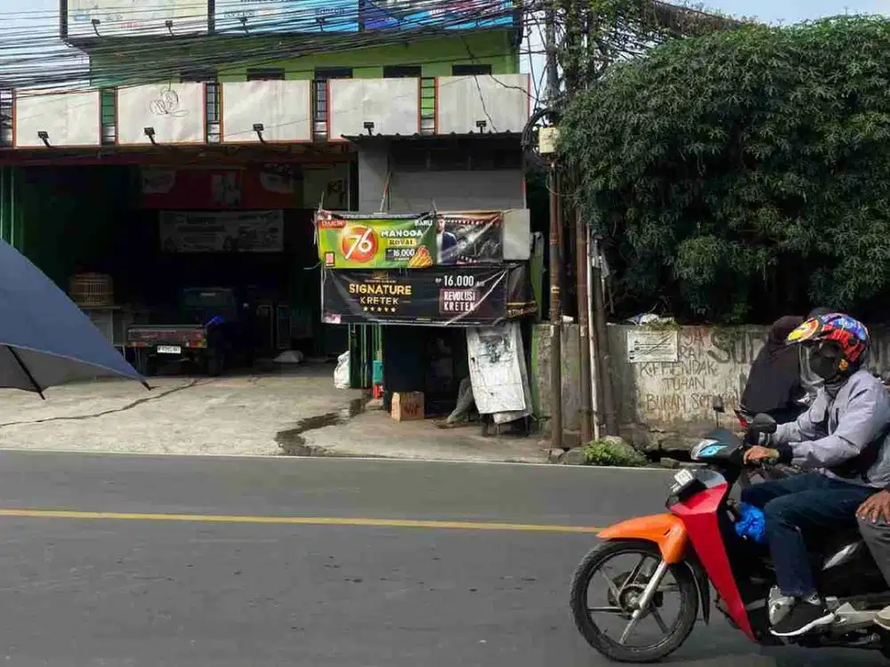 Dijual murah ruko luas 2lt siap huni di Parung bingung dekat tol  sawangan