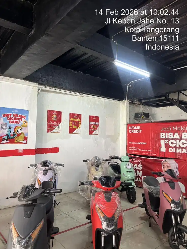 Sepeda Listrik Bisa Cash & Kredit