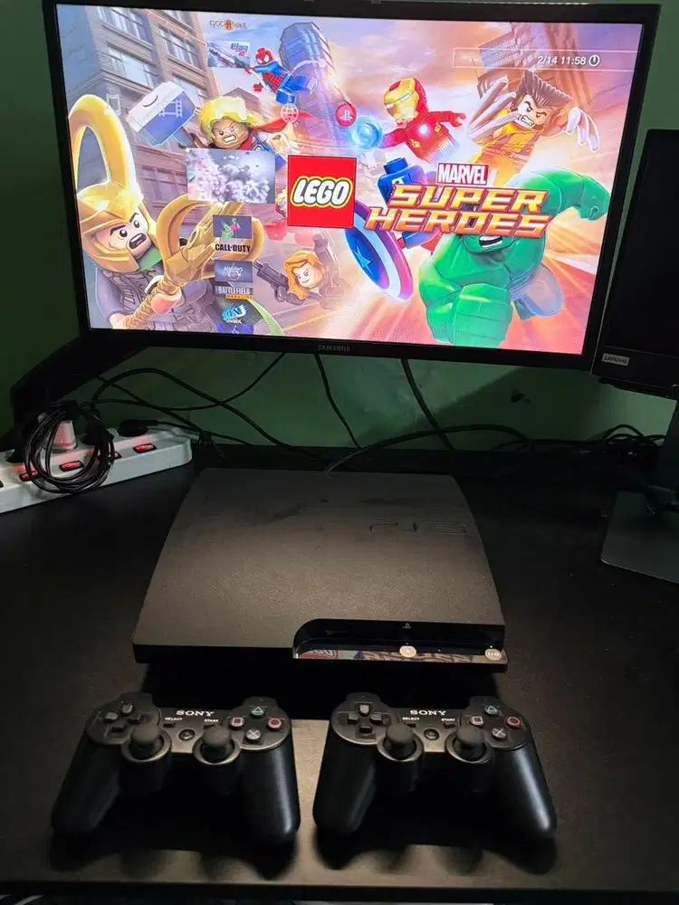 Playstation 3 Sony OFW SERI 3000 160GB-500GB + 2 Stick OP