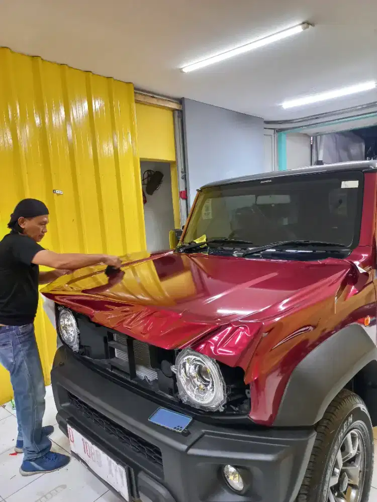 Jasa pasang / Wrapping sticker mobil