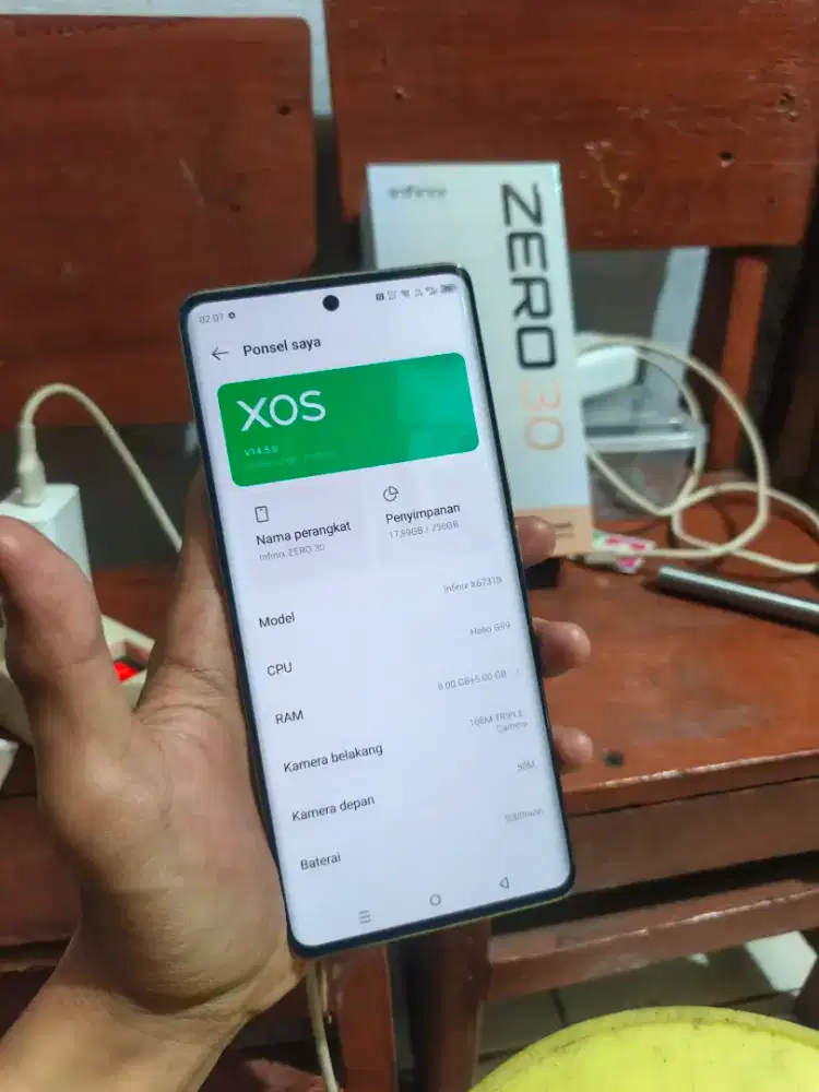 Infinix Zero 30 8+8/256 fullset