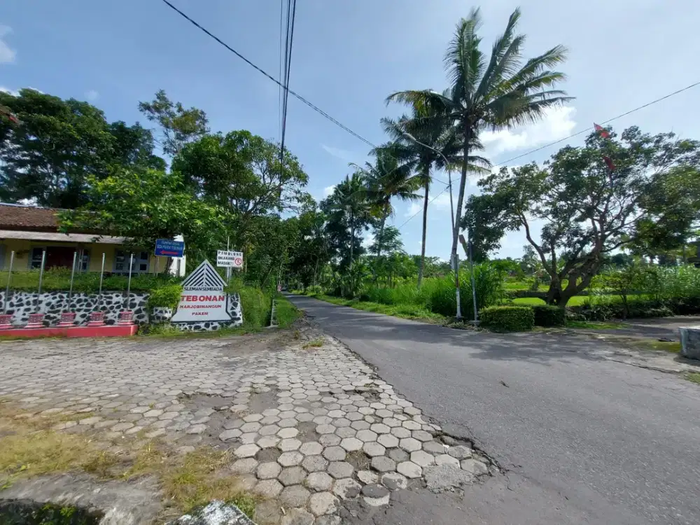 Tanah Barat Ledok Sambi Pakem - Sertifikat Ready Siap AJB