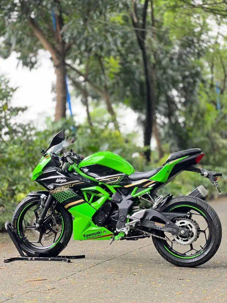 KAWASAKI NINJA MONO 250 SL 2021 HIJAU KM LOW PAJAK PANJANG LIKE NEW