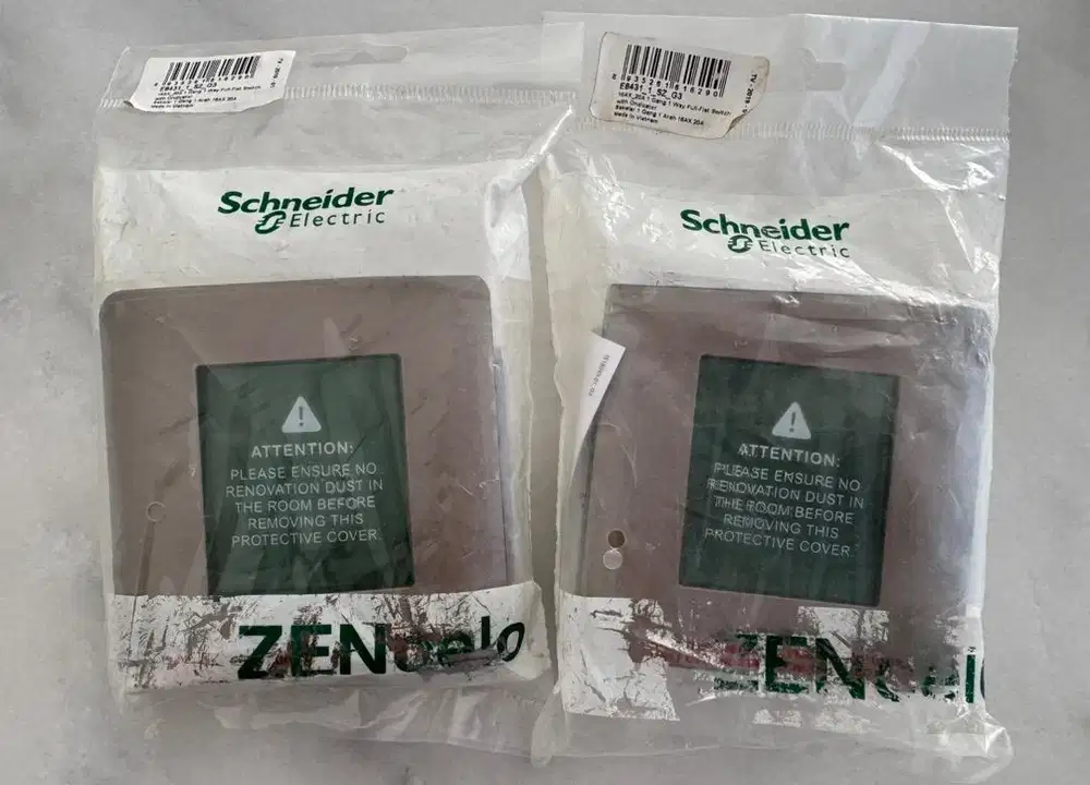 Schneider Electric ZENcelo 16AX Saklar 1 gang 1 arah dan2 gang dan 2r
