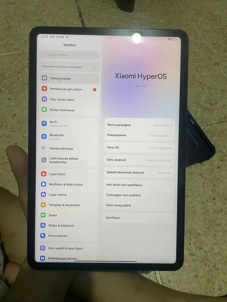 Xiaomi pad 6  8/256gb nominus