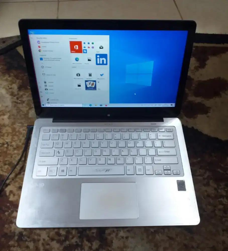 Laptop Sony Core i5 Gen 4 Ram4gb ssd 128gb