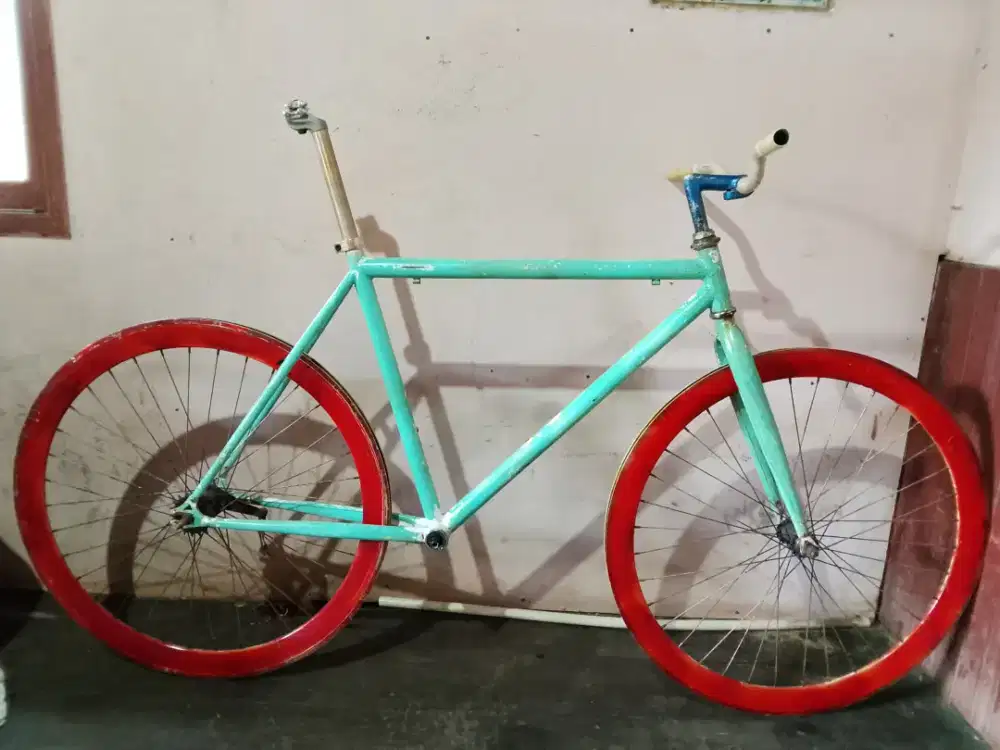 sepeda fixie jual seadanya