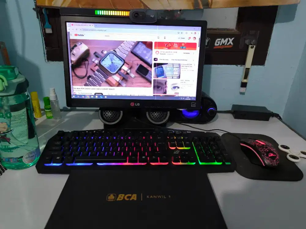 Pc / komputer 1 set spek lengkap+terawat pemakaian pribadi, mluss