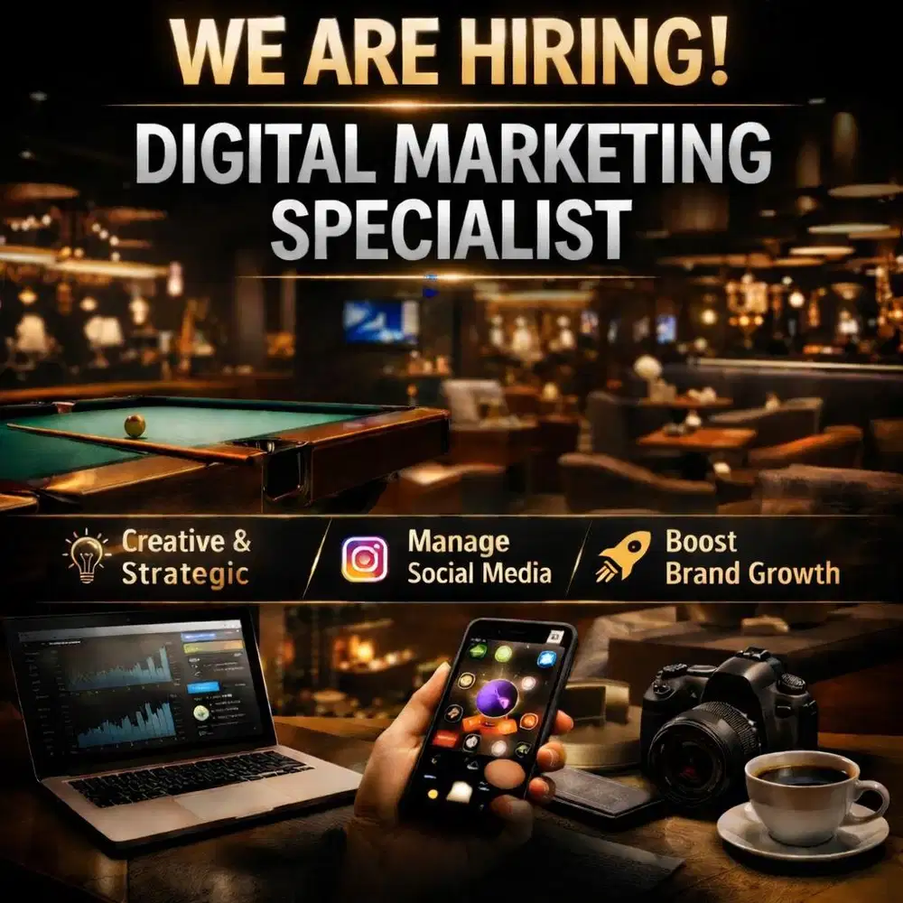 DIBUTUHKAN DIGITAL MARKETING !!