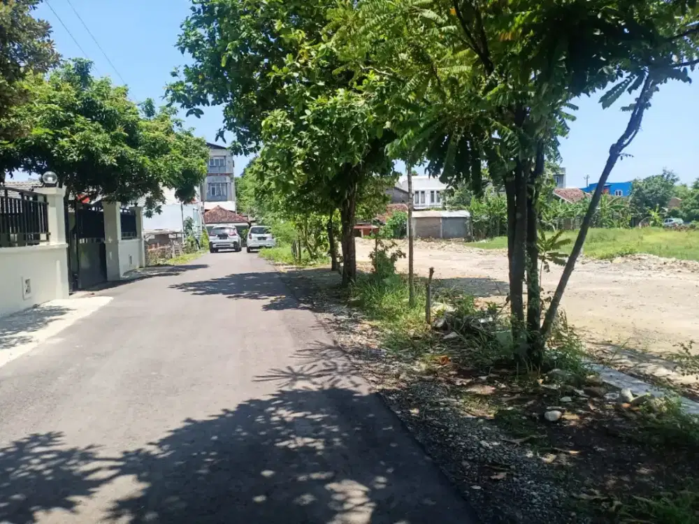 Tanah strategis Murah siap bangun karangasem Solo