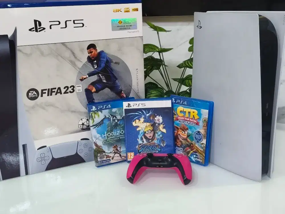 Dijual Cepat PS5 Disc Version Bundle FIFA 23