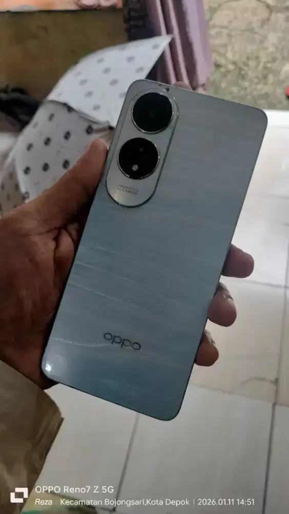 Oppo a60 ram 8/256 hp cas biasa