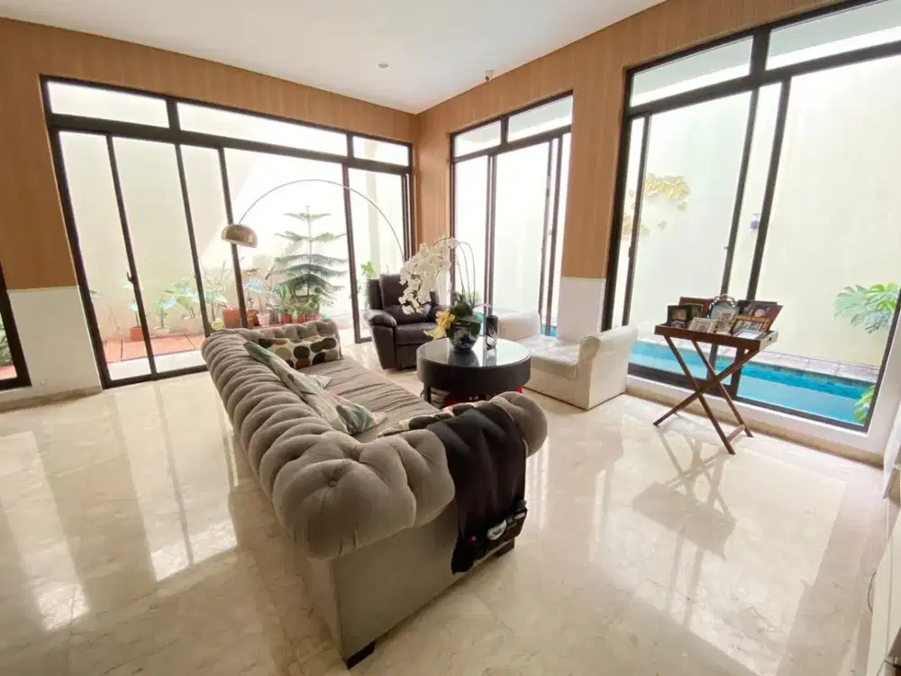 Rumah Sewa Cilandak Private Pool Dekat One Belpark Mall Jaksel