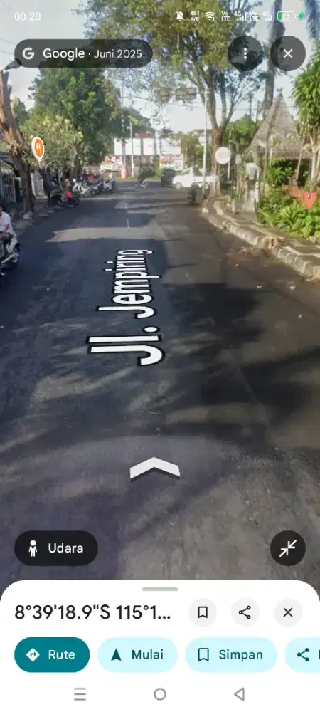 Dijual tanah 7,86 are di jl jempiring kreneng denpasar bali