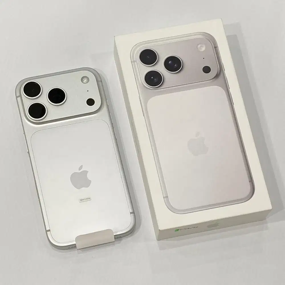 iPhone 17 Pro 256GB Silver iBox seminggu pakai