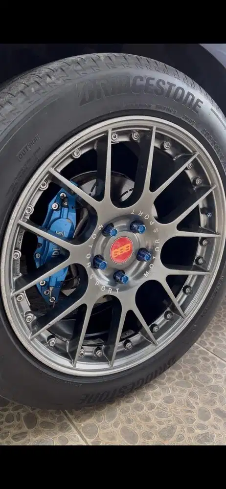 Velg BBS R18 pcd 5x114 Cakep Lebar 9-10