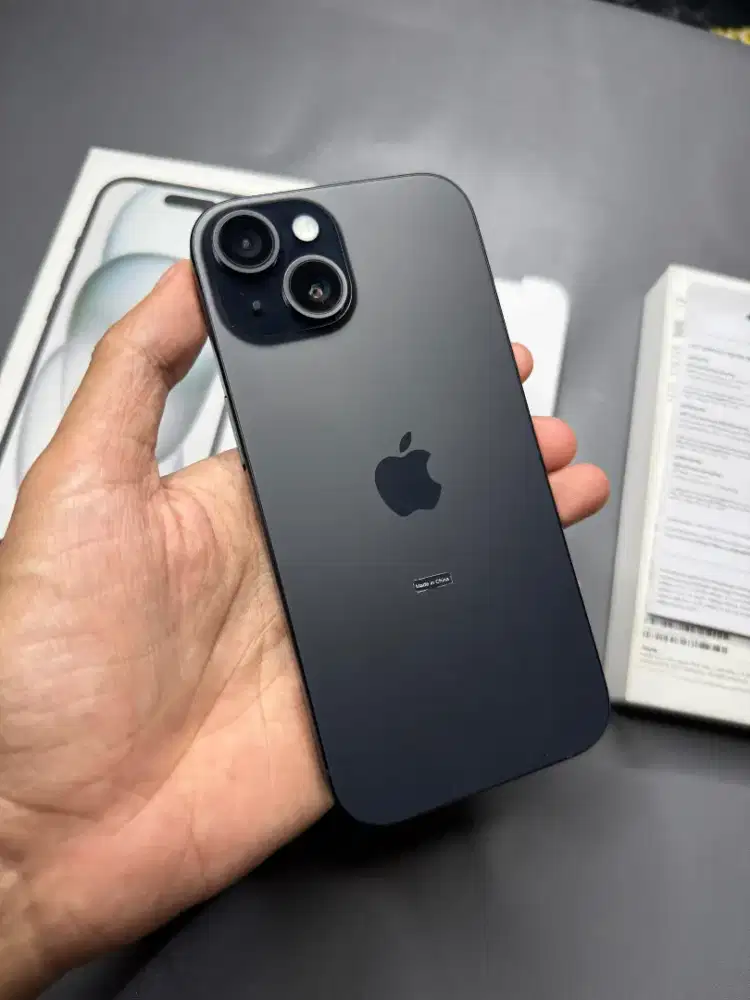 iPhone 15 256Gb iBox CC :40 Garansi sampai januari 2027