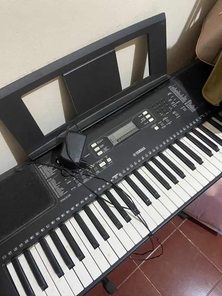 Keyboard Yamaha Fullset Stand + Tas | Mulus Like New | Siap Pakai