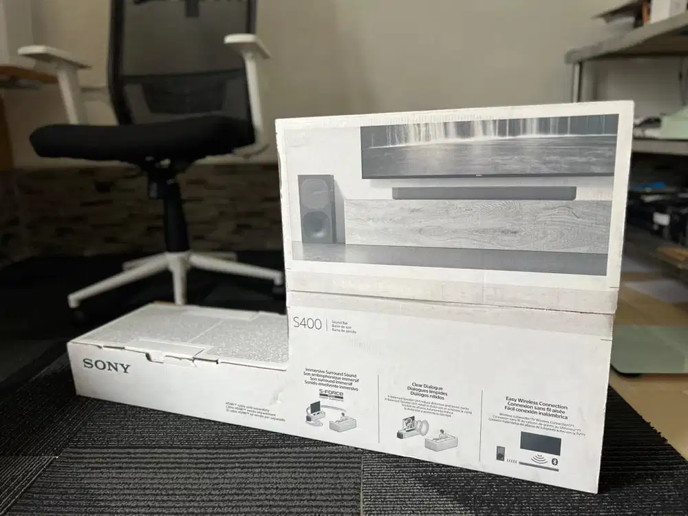 SOUNDBAR SONY HT-S400 BARU WIRELESS SUBWOOFER