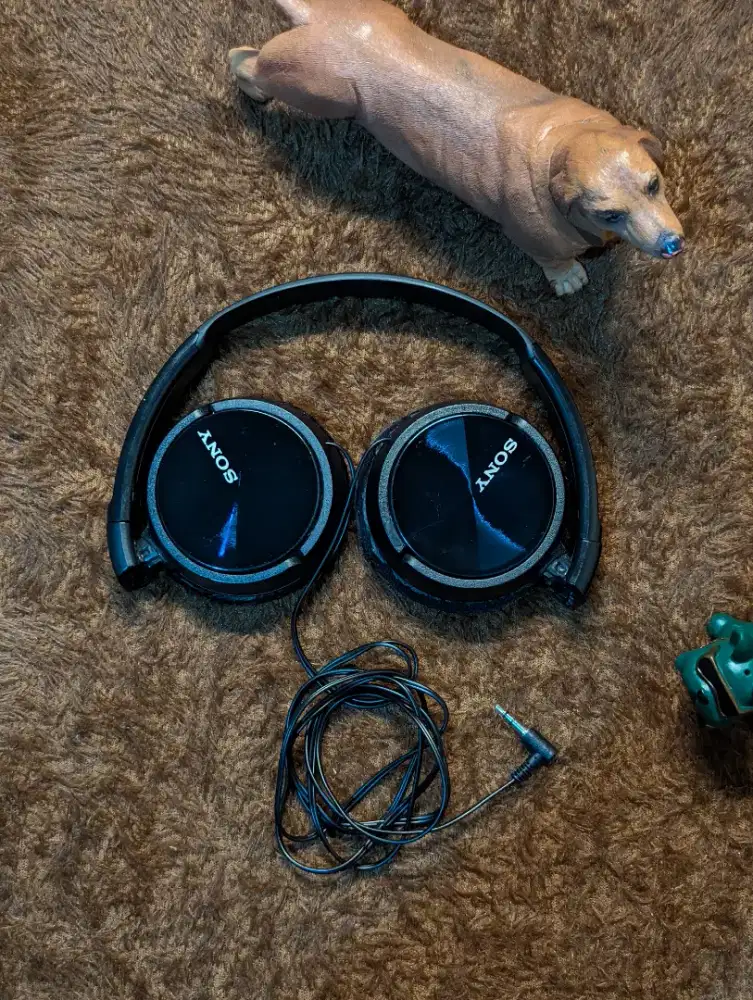 Headphone Headphones Headset SONY MDR ZX310 Black Edition