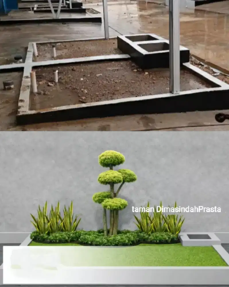 Jasa bikin tamanan outdoor