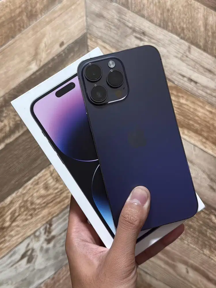 iPhone 14 Pro Max 128GB Deep Purple Resmi