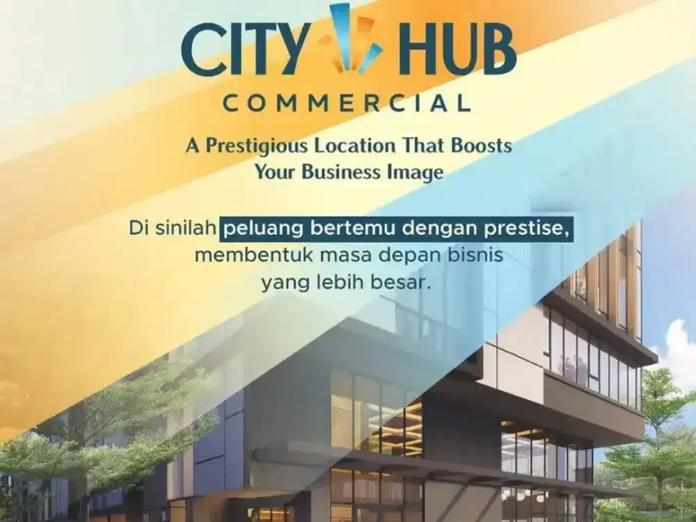 City hub commercial by summarecon serpong MURAH BANGET KALO BELI SKRG CUMA 3,8MAN!