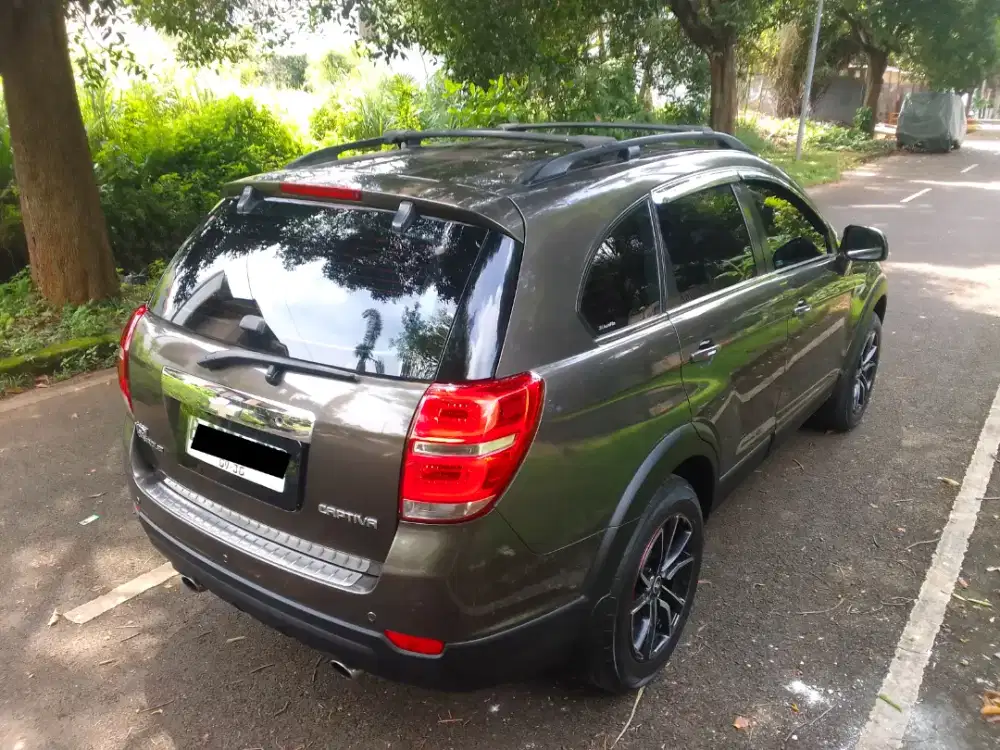 Suv 7 seater solar Captiva FL  kondisi sgt terawat siap paka pajak pjg