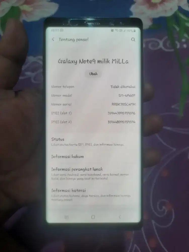 Samsung Note 9 Sein 6/128Gb
