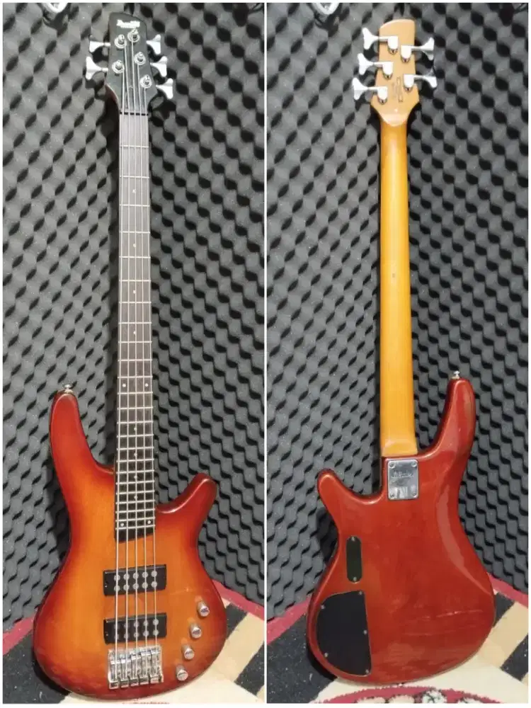bass elektrik ibanez aktif pasif mantap siap pakai nett