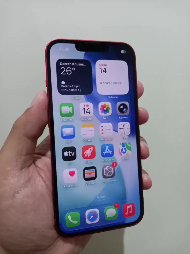 IPhone 13 Red 128Gb Ex Inter Fullset normal