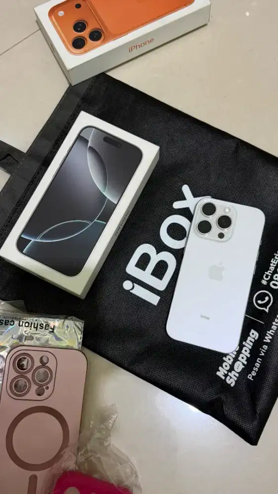iPhone 16 Pro 128 putih / white