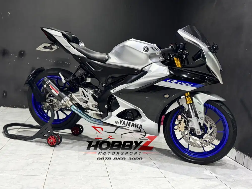 Yamaha r15 m abs v4 2022 modif ninja,km 17rb,istimewa mantap