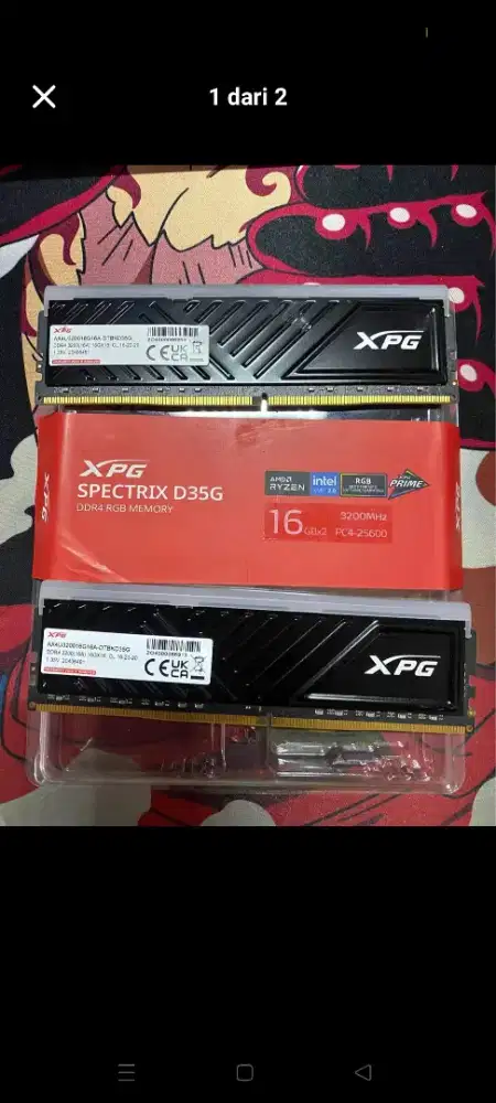 RAM DDR4 ADATA XPG SPECTRIX D35G 32GB 3200 Mhz