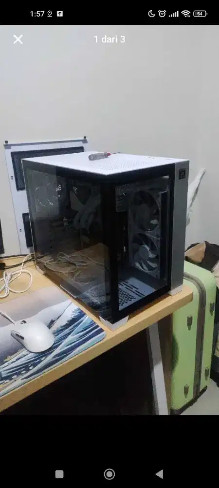 Case M-ATX Lian li o11 mini white