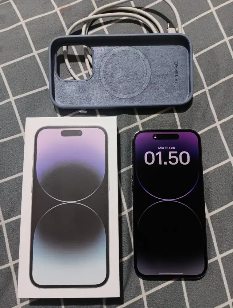 Iphone 14 pro 128gb purple all op