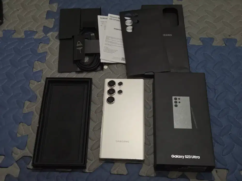 Samsung Galaxy S23 Ultra 12/1TB Ex Resmi SEIN Full Original No Minus