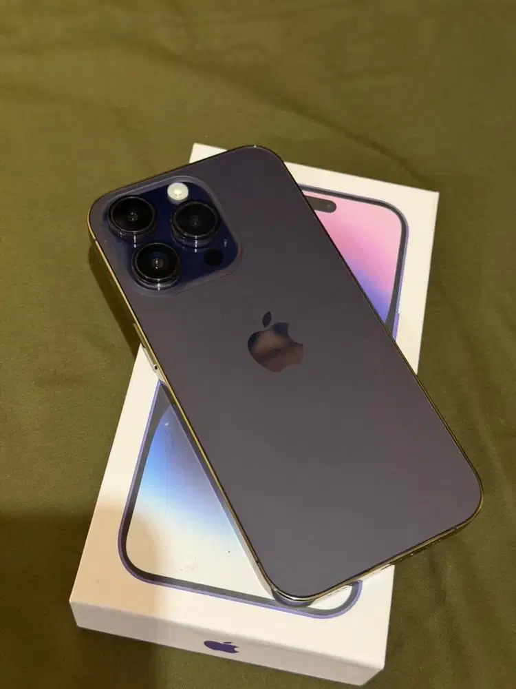 iphone 14 pro ungu 256gb fullset