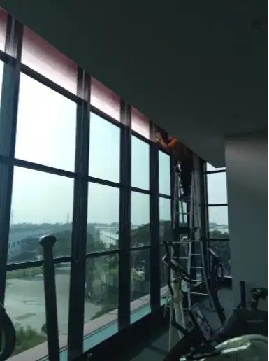 KACA FILM GEDUNG KACAFILM RUMAH STICKER SANDBLASTING STIKER ONEWAY DLL