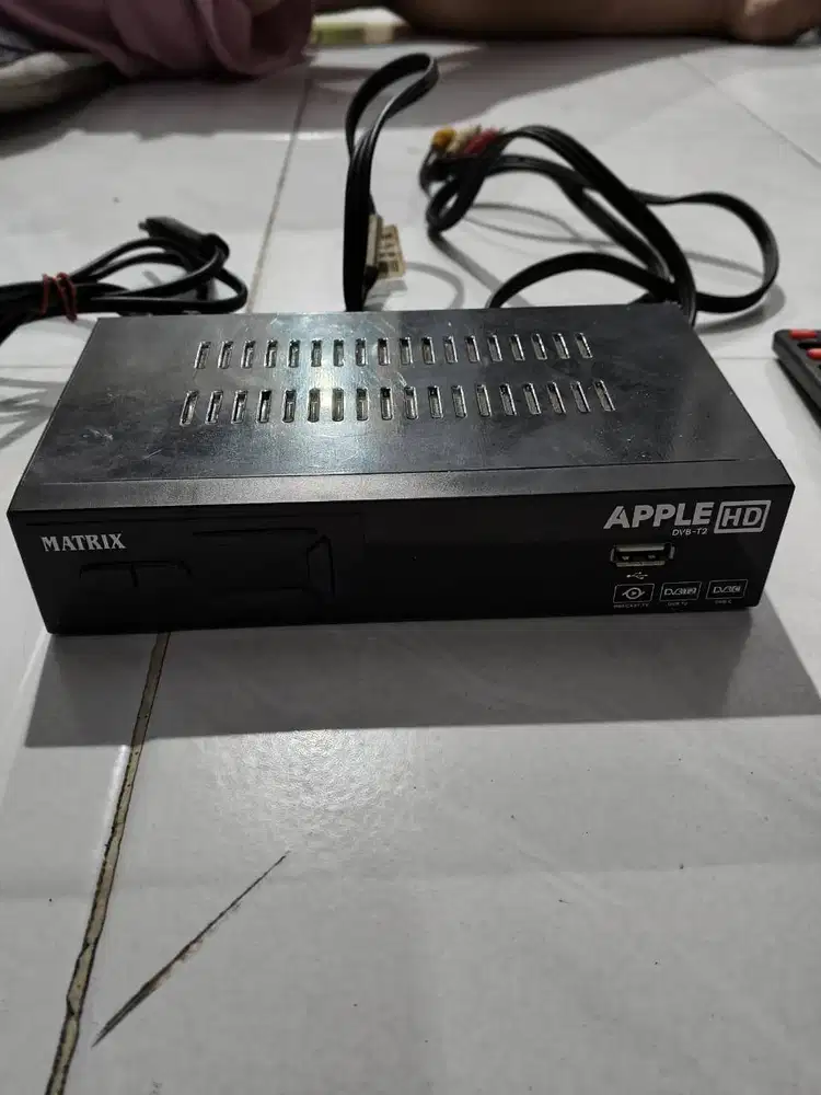 STB DIGITAL TV APPLE MATRIX MERAH