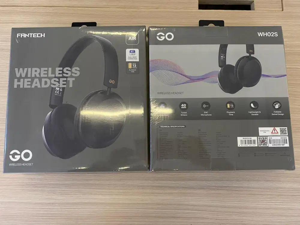 HF Fantech Headphone WH02S Dual Mode Black