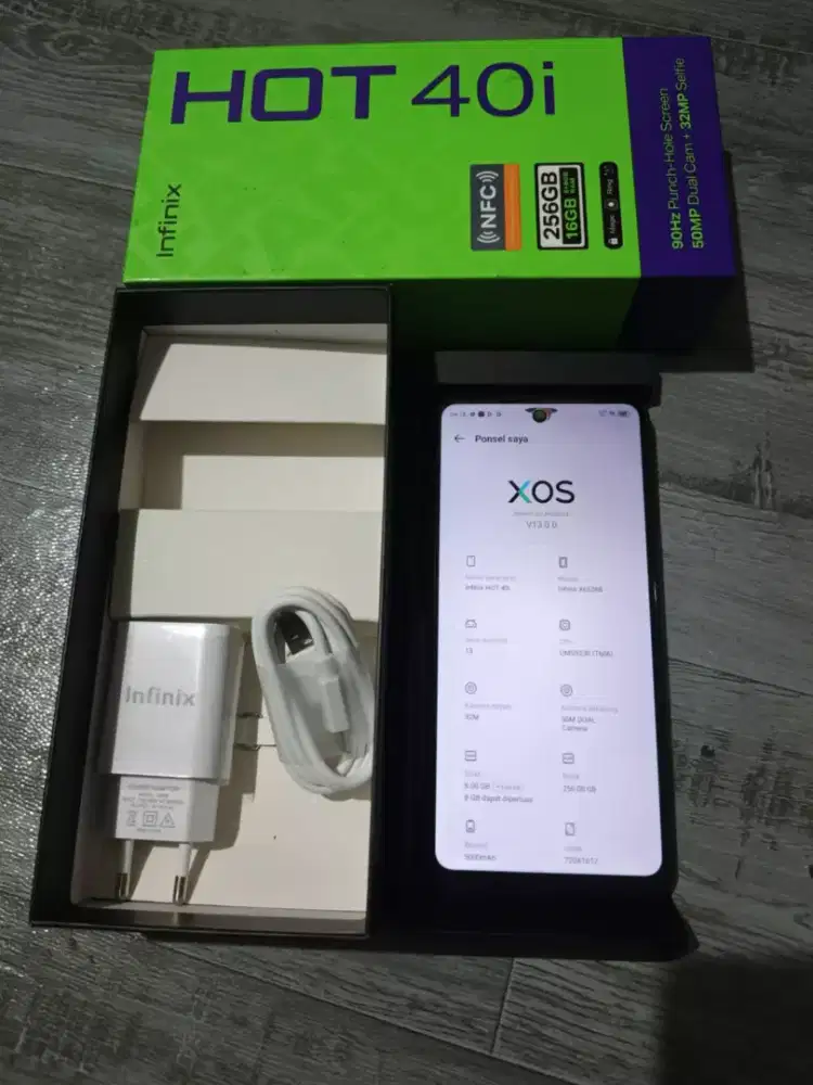 INFINIX HOT 40i mahar/tt