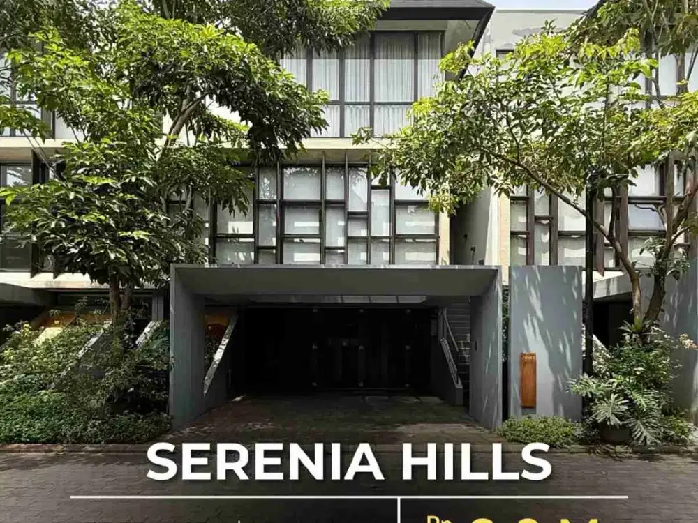 Rumah fully furnish di Serenia Hills Lebak Bulus