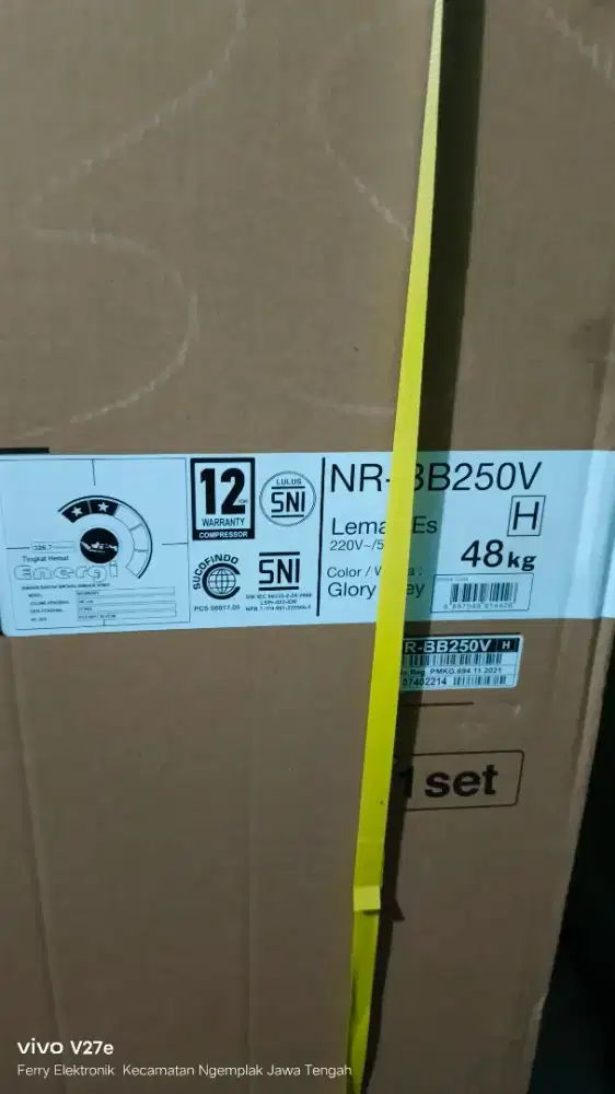 Kulkas Panasonic 2 pintu inverter